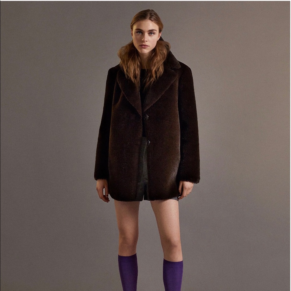 Faux Fur Coat